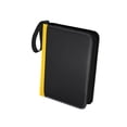 thumbnail image 1 of TISHITA 9 Pockets Trading Cards Binder Holder Organizer Zipper Cards Collection Binder yellow, 1 of 8