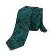 thumbnail image 3 of Men’s Majestic Oasis Formal Satin Self-Tie Necktie in a Variety of Colors by Spencer J’s Signature Satin Collection, 3 of 3