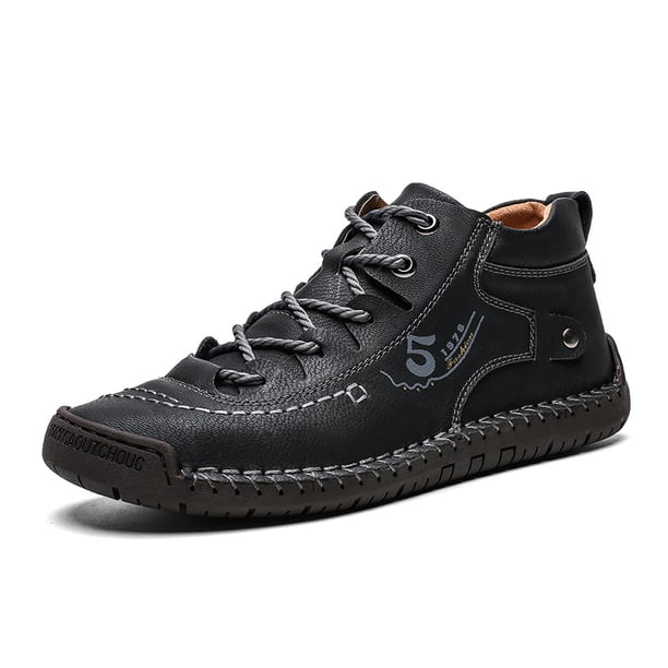 Zapatos de hombre Zapatos de trabajo de corte bajo informales para exteriores británicos para hombre Zapatos Martin
