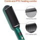 thumbnail image 4 of cepillo alisador de pelo (verde), peine caliente de iones negativos, 4 of 5