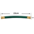 thumbnail image 2 of WADEO Rain Barrel Diverter Kit Rain Barrel Linking/Link/Connector Kit, Two 12 inch Hoses (Include Four Brass Bulkhead Tank Fittings), 2 of 8