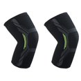 thumbnail image 1 of 2pcs Breathable Basketball Football Sports Kneepad High Elastic Volleyball Knee Pads, Xl & L, 1 of 5