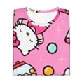 thumbnail image 4 of Hello Kitty T Shirts For Girls Boys, 3d Print Cartoon Graphics T Shirt, Youth Crewneck T-Shirt, Unisex Short Sleeve Top Tees Age 4-16 Years, 4 of 7