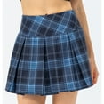 thumbnail image 5 of Women High Waist Pleated Mini Skirt Skater Tennis Skirt Flowy Mini Skirt Workout Hiking Golf Plaid Skirt for Teen Girls Women's Dresses, 5 of 6