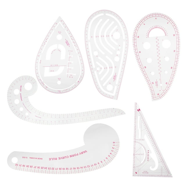 Garosa Règle Courbe, Règle de Grading, Couture DIY Durable Légère pour Dessin et Découpe