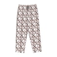 thumbnail image 4 of Daiia Cute Baseball Women's Sleep Pant with Pockets and Drawstring,Pajama Pants-Small, 4 of 9