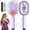 Purple, variant on 2026 Upgrade Electric Spray Air Cushion Massage Comb, 5-in-1 Self-Cleaning Steam Brush for Hair, Anti-Tangle Gloss Detangling Air Cushion Brush for Dry Frizzy Long Short Women Hair (Pink)