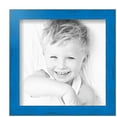 thumbnail image 2 of ArtToFrames 9x9 inch Bright Blue Picture Frame, Blue 9" x 9" Wood Poster Frame (WOM-4751) 1234, 2 of 8