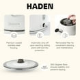 thumbnail image 4 of Haden Dorset Stainless Steel Electric Kettle - 1.7L (7 Cup) Tea Kettle, 4 of 10
