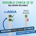 thumbnail image 2 of Kit de prueba de dureza del agua WeAqua DoubleCheck 200 tiras, 2 of 6