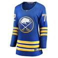 thumbnail image 2 of Women's Fanatics Tage Thompson Royal Buffalo Sabres Home Breakaway Player Jersey, 2 of 3