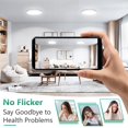 thumbnail image 3 of Brightever 7 Inch LED Flush Mount Ceiling Light, 15W 1600LM, Ultra Thin 0.67 Inch Close to Ceiling Light Fixtures, 5000K Daylight White LED Ceiling L, 3 of 7