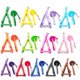thumbnail image 3 of 24Sets Adjustable Pet Dog Colorful Harness Set Dog Leashes Printed Paw Dog Cat Lead Leash Training Walking Pet Supplies Walking ShopWise Round, 3 of 19