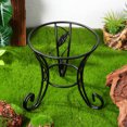 thumbnail image 1 of BESTYASH Soporte De Metal Negro Para Ideal Para De Cocina Y Exhibición En El Hogar, 1 of 8
