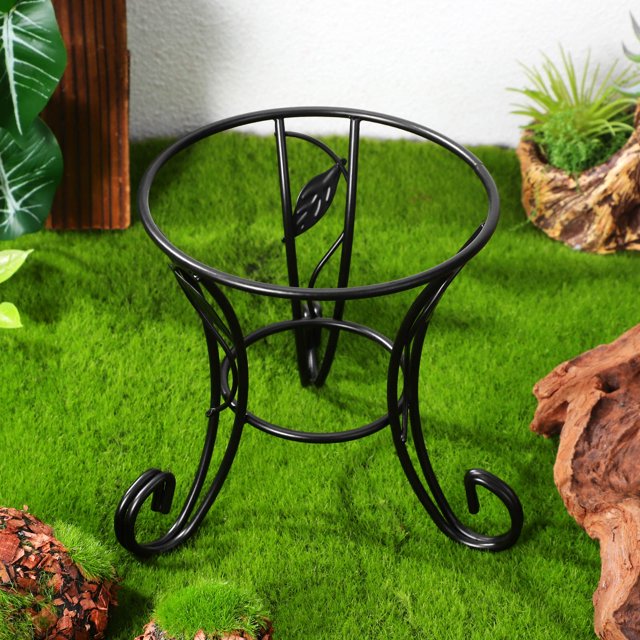 BESTYASH Soporte De Metal Negro Para Ideal Para De Cocina Y Exhibición En El Hogar
