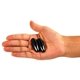thumbnail image 4 of piezas de bolas magnéticas ovaladas negras de 43 mm, imanes de huevos de serpiente, serpiente de cascabel de hematita, huevo de serpiente de cascabel magnético elipsoide (pequeño)$ 8 piezas de huevos, 4 of 7
