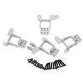 thumbnail image 1 of RC Coche Simulador Frente Amortiguador Amortiguador Damper Detalle Torre Hoops Suministro Decoración Accesorio Reemplazo para Traxxas Sliver 4 Piezas Inevent FN000917-02, 1 of 6