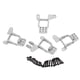 thumbnail image 1 of RC Coche Simulador Frente Amortiguador Amortiguador Damper Detalle Torre Hoops Suministro Decoración Accesorio Reemplazo para Traxxas Sliver 4 Piezas Inevent FN000917-02, 1 of 6