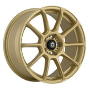 Konig 41G Runlite 17x7.5 5x100 +45et Gold Wheel
