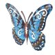 thumbnail image 3 of 4 piezas de decoración de pared de mariposa de metal 3D, compatibles con el patio trasero del jardín, 3 of 5