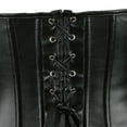 thumbnail image 4 of Grebrafan Corset Leather Pirate Cosplay Women Bustier Top Black 3XL, 4 of 5