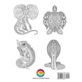 thumbnail image 3 of Animal Coloring Books Reptiles Adult Coloring Book, (Paperback), 3 of 3