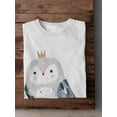 thumbnail image 3 of Crowned Critter Ii T-Shirt Men -Victoria Borges Designs, Male Large, 3 of 4