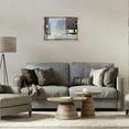 thumbnail image 4 of Stupell Industries Traditional Misty Winter City Street Gold Floating Frame Canvas Art, 25 x 17, by Noah Bay, 4 of 8