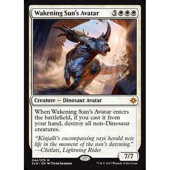 MtG Ixalan Mythic Rare Wakening Sun's Avatar #44