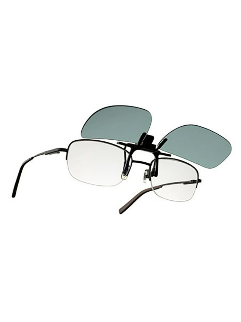 SOL Foster Grant Solar Shield Fitsover 032 Adult Unisex Shiny Black