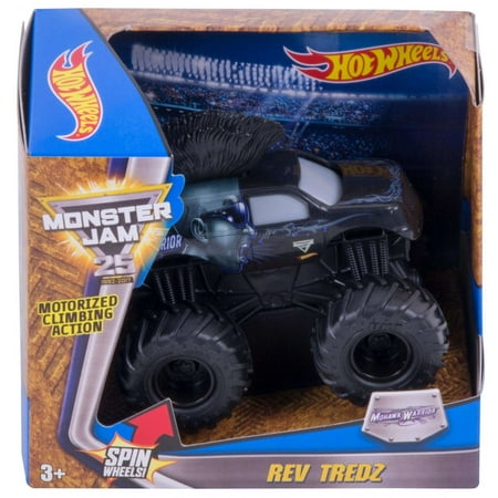 Hot Wheels Monster Jam Rev Tredz Mohawk Warrior Vehicle