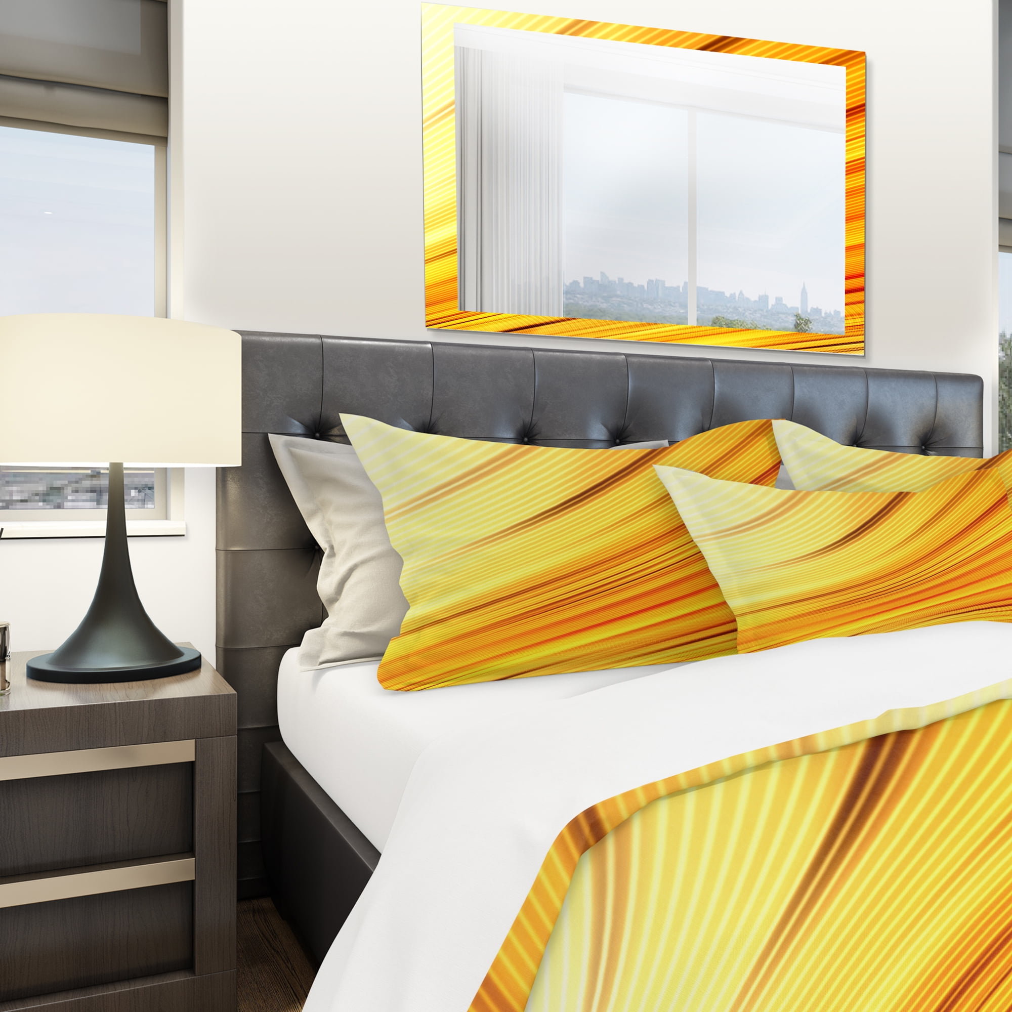 Designart 'Speed of Light' Modern & Contemporary Duvet Cover Set