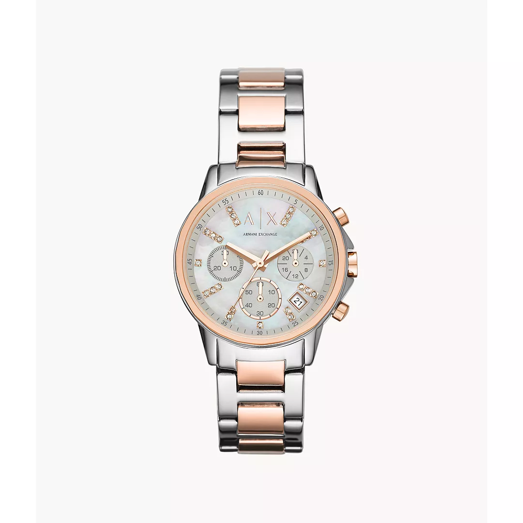 Women's Lady Banks AX4331 Silver Stainless-Steel Quartz Watch