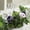 Purple and Lavender, variant on Balsa Circle 6 feet Frosted Green Artificial Eucalyptus Leaves Lavender Purple Roses Flowers Vine Greenery Garland Wedding