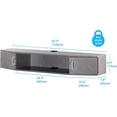 thumbnail image 5 of Floating TV Stand Wall Mounted TV Shelf with Door, 5 of 7