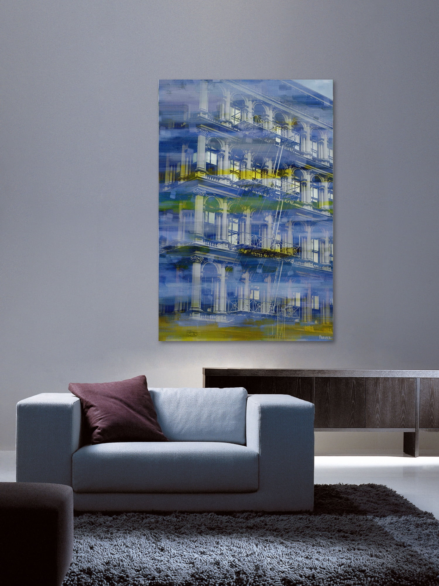 Parvez Taj "NYC Architecture" Print on Canvas