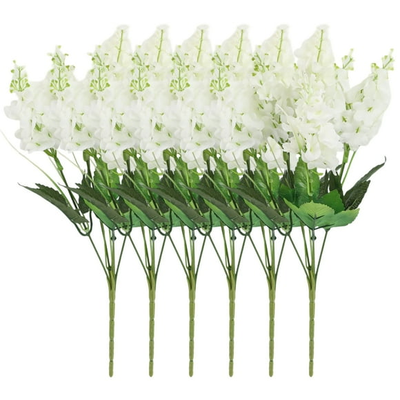 TIELUTT 6 Pcs Bouquet de Mariage en Latex Fleurs Réelles pour la Maison Saint-Valentin Fleurs Citrouille Guirlandes Florales Têtes de Roses Décorations de Jardinière d'Hiver Extérieur