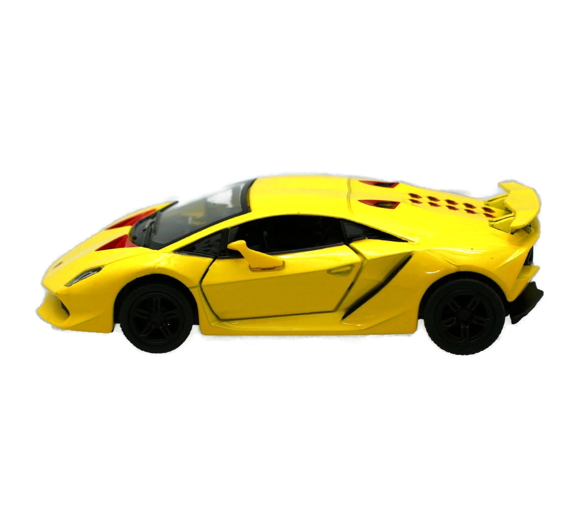 Yellow Scale 1:38 Die Cast Model Car Kinsmart Lamborghini Sesto Elemento