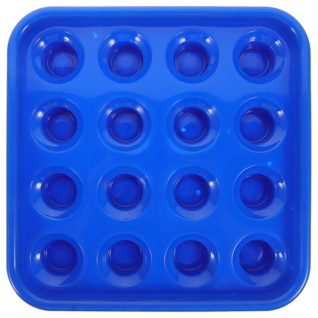 MOVTOTOP Billiard Ball Holder Tray Snooker Ball Storage Tray Plastic Pool Ball Tray Pool Table Accessory