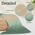thumbnail image 3 of Sage Green Ombre Throw Pillow Covers, Modern Yellow Gradient Farmhouse Art Soft Breathable Pillow Cases with Invisible Zipper for Sleeping, Small Pillowcases for Couch Bed Sofa Chair 16x24 Inches, 3 of 9