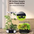 thumbnail image 5 of Yiwa WiFi 12 Pods Hydroponics Growing System with APP Controlled, Indoor Garden up to 30" with 30W 120 LED Grow Light, Silent Pump System, Automatic Timer, GS1 Basic, 5 of 6