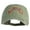 Olive, variant on U.S. Army 75th Ranger Military Intelligence Battalion Embroidered Washed Solid Pigment Dyed Cotton Twill Brass Buckle Cap - Brown OSFM