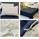 thumbnail image 4 of Set de ropa de cama tamaño queen, tela lavada de poliéster | Juego de edredón suave de 4 piezas | Funda de colcha moderna transpirable de doble cara, sábanas, fundas de almohada | Cuidado fácil, 4 of 6