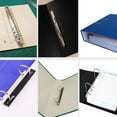 thumbnail image 2 of VERDANVERSE 6Ud Organizador De Archivos Metal Plata Con Anillas Resistente Para Oficina Y Negocios, 2 of 8