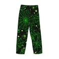 thumbnail image 5 of Haiem Green Bright Web with Spiders Men's Pajama Pants Ultra Lightweight Pjs Bottoms Sleepwear Bottom Pants with Pocket Drawstring-Small, 5 of 9