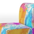 thumbnail image 3 of Designart "Watercolor Flowers and Birds" Upholstered Cabin & Lodge Accent Chair and Arm Chair, 3 of 5