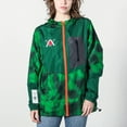 thumbnail image 6 of Hunter X Hunter Gon Freecss Long Sleeve Green Spray Paint Camo Hooded Anorak-M, 6 of 7