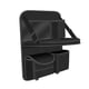 thumbnail image 2 of Organizador de asiento trasero de coche con bolsillo de almacenamiento y bandeja plegable para mesa, multifuncional. Negro, 2 of 9