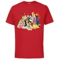 Disney Princess Group Photo Short Sleeve Cotton TShirt for Adults