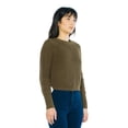 thumbnail image 4 of American Apparel Pull-Over à Manches Longues pour Femmes, Pêcheur Raccourci, Armée, Très Petit, 4 of 4